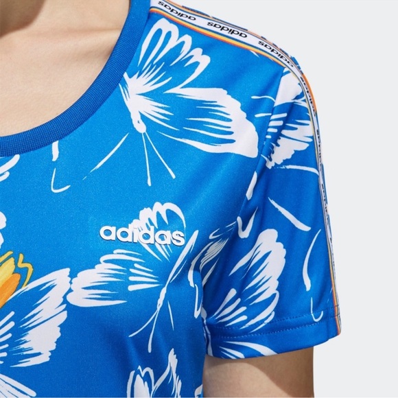 Adidas x Farm Rio Butterfly Dress Size Large - Picture 8 of 9